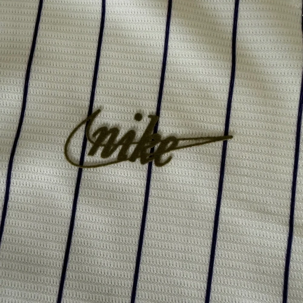 Nike MLB Arizona Diamondbacks Randy Johnson Jersey Mens 3XL Purple Baseball - Picture 10 of 11